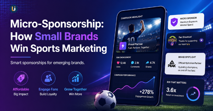 Micro-Sponsorship การตลาดกีฬา แบรนด์เล็กก็โกยยอดได้